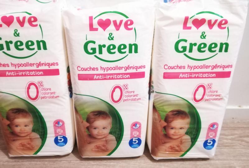 Couches écologiques LOVE AND GREEN Avis